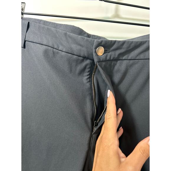 Lululemon Men's ABC Classic Fit Trouser 37L Warpstreme Pants Black Size 40 - Picture 5 of 13